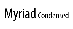 Myriad Condensed